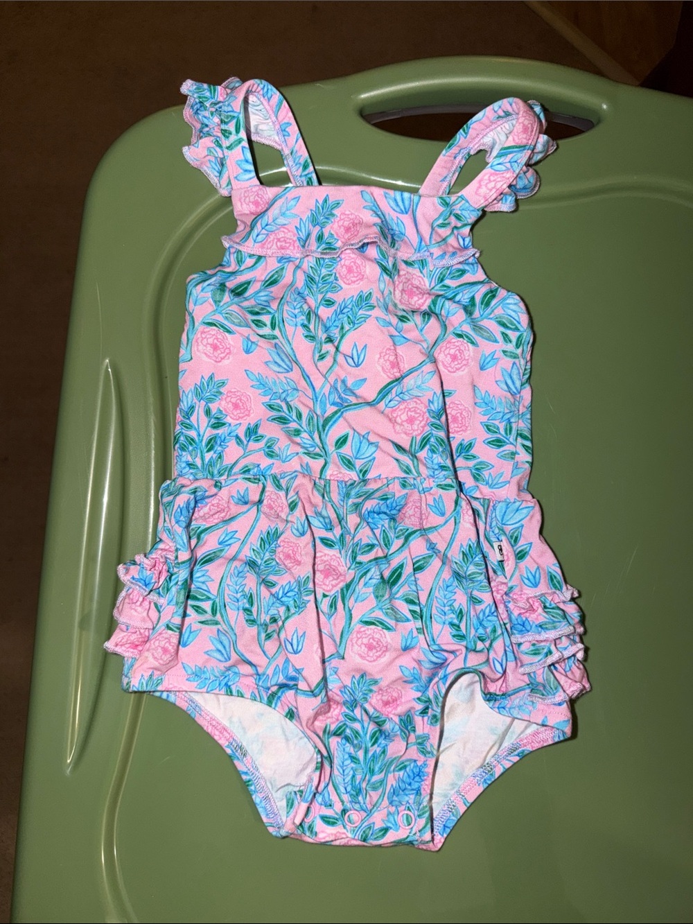Bums And Roses Botanically Speaking Bubble Romper